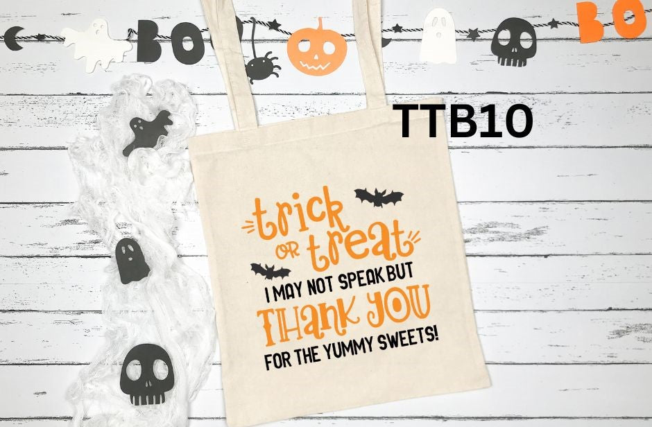 Kids Halloween Treat Bag