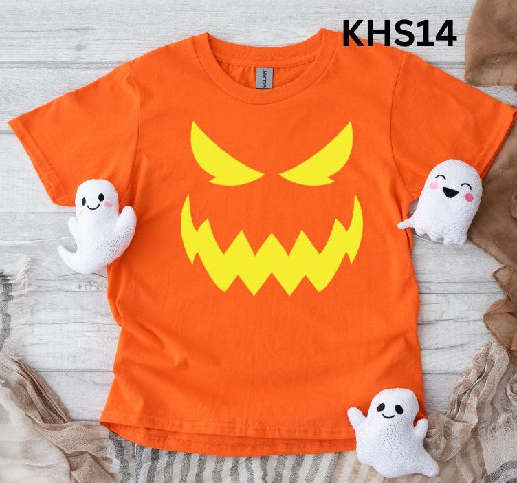 Pumpkin Face Halloween Shirt