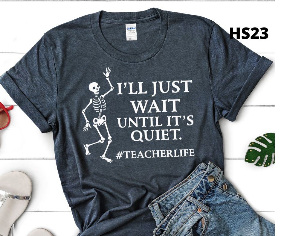 Halloween Shirt - Teacher