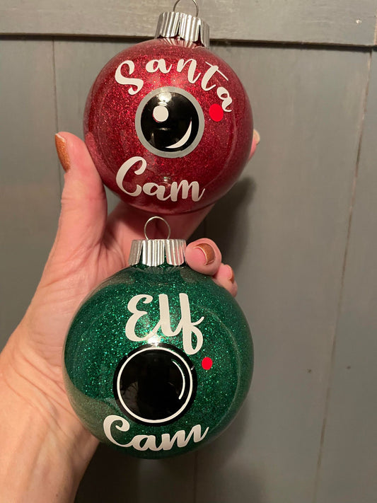 Santa/Elf Cam Ornament