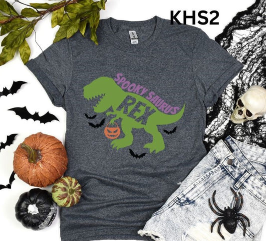 Spooky Saurus Rex Halloween Shirt