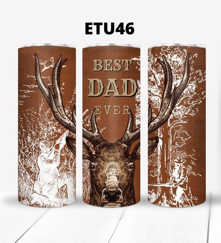 Wood Grain Tumbler 20oz Tumbler Deer Tumbler Deer Head 