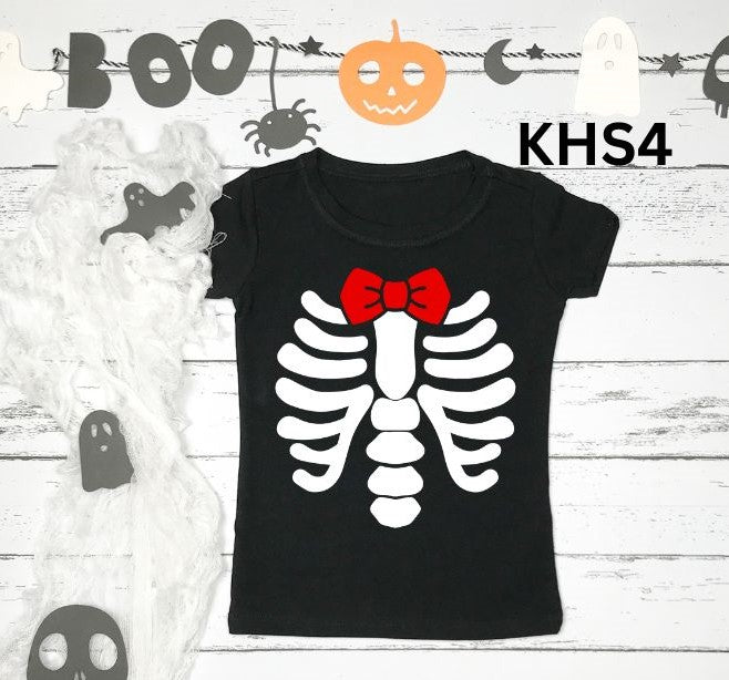 Ribs w/ Bow Halloween Shirt