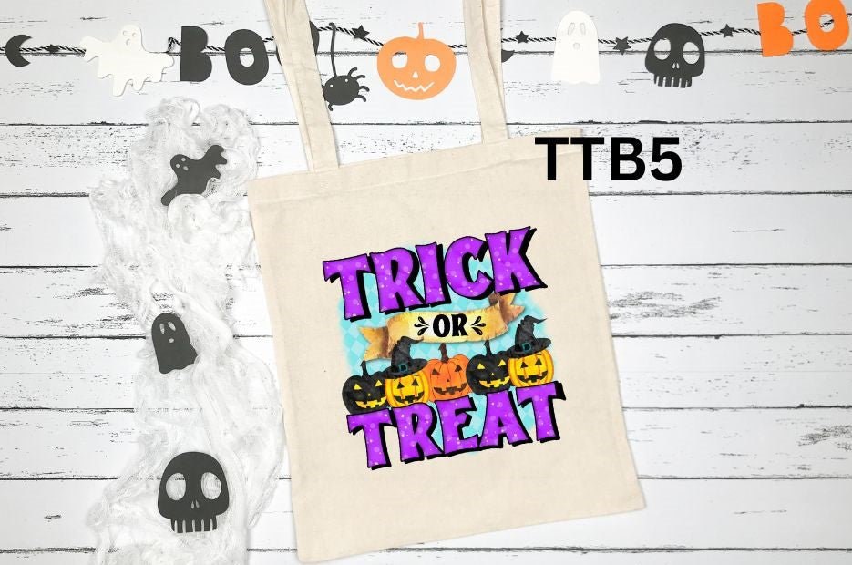 Kids Halloween Treat Bag