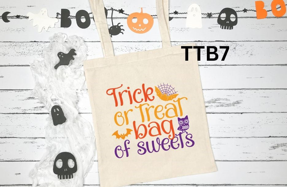 Kids Halloween Treat Bag