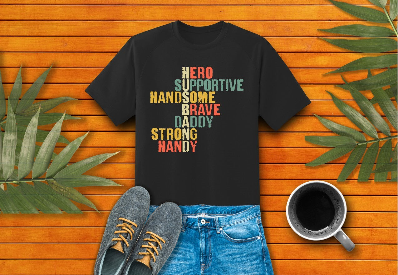 Husband Typography T-shirt