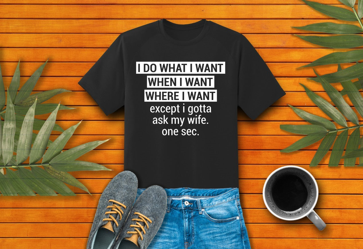 I Do What I Want T-shirt