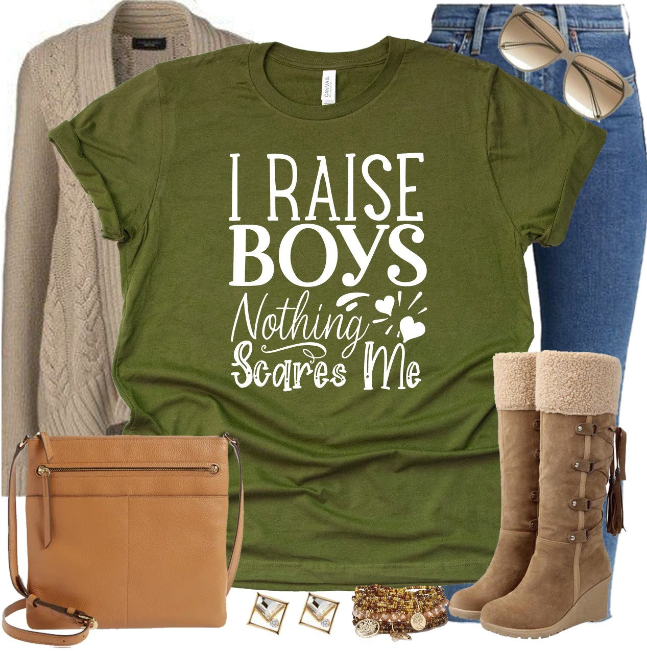 I Raise Boys T-shirt