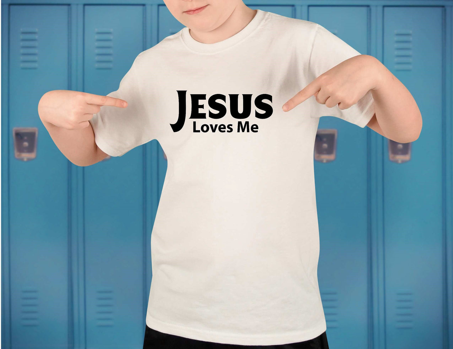 Jesus Loves Me Bold Youth T-shirt