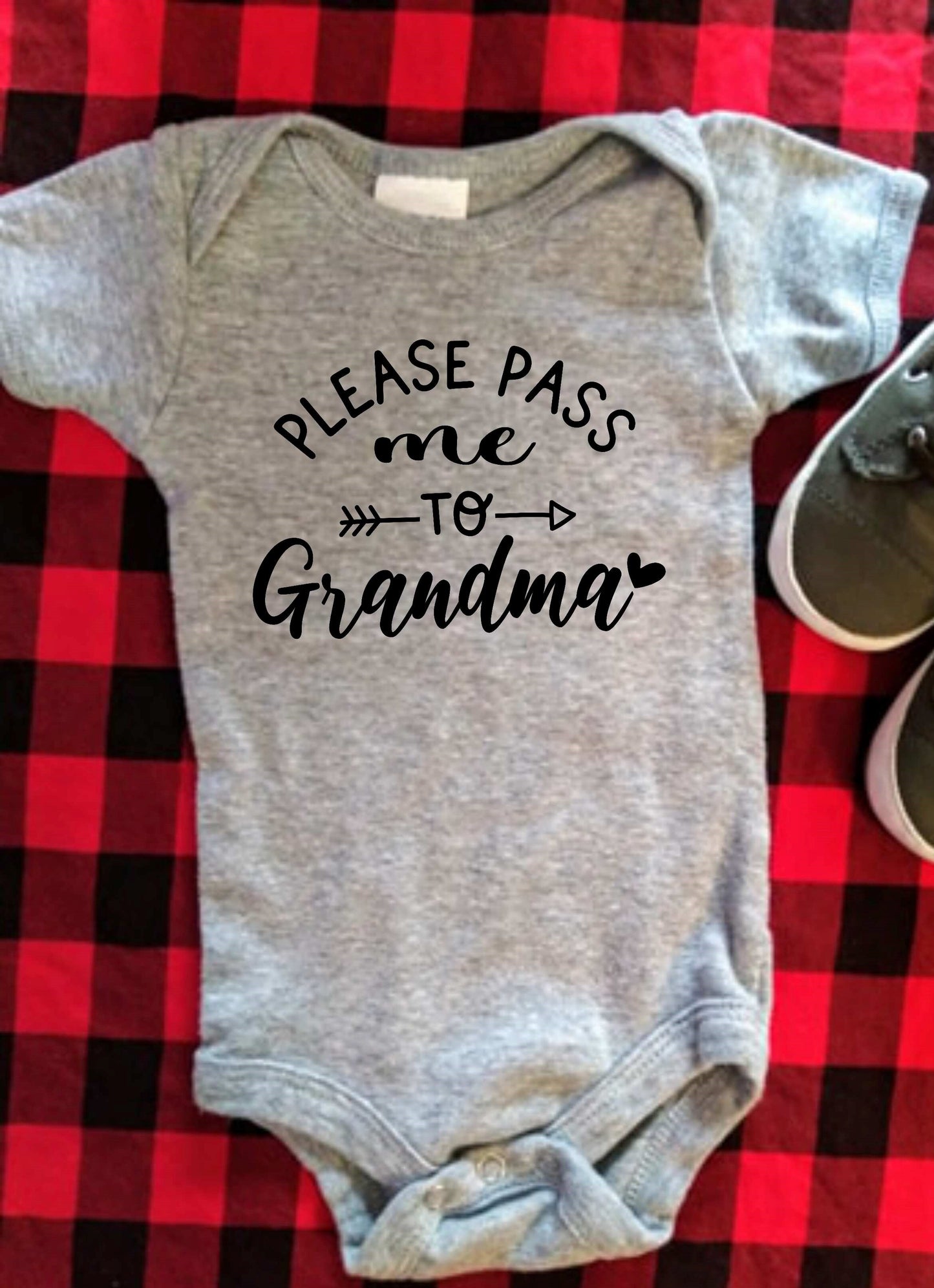 Pass Me to Grandma Infant Onesie