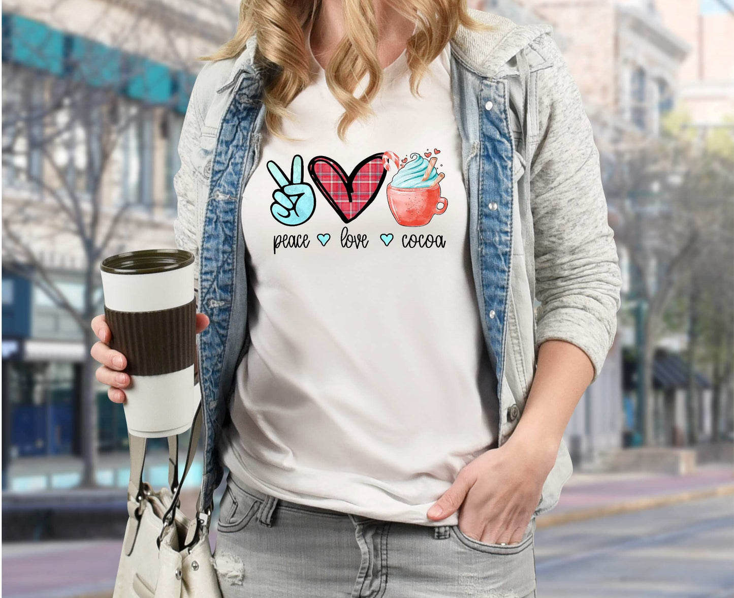 Peace Love Cocoa T-shirt