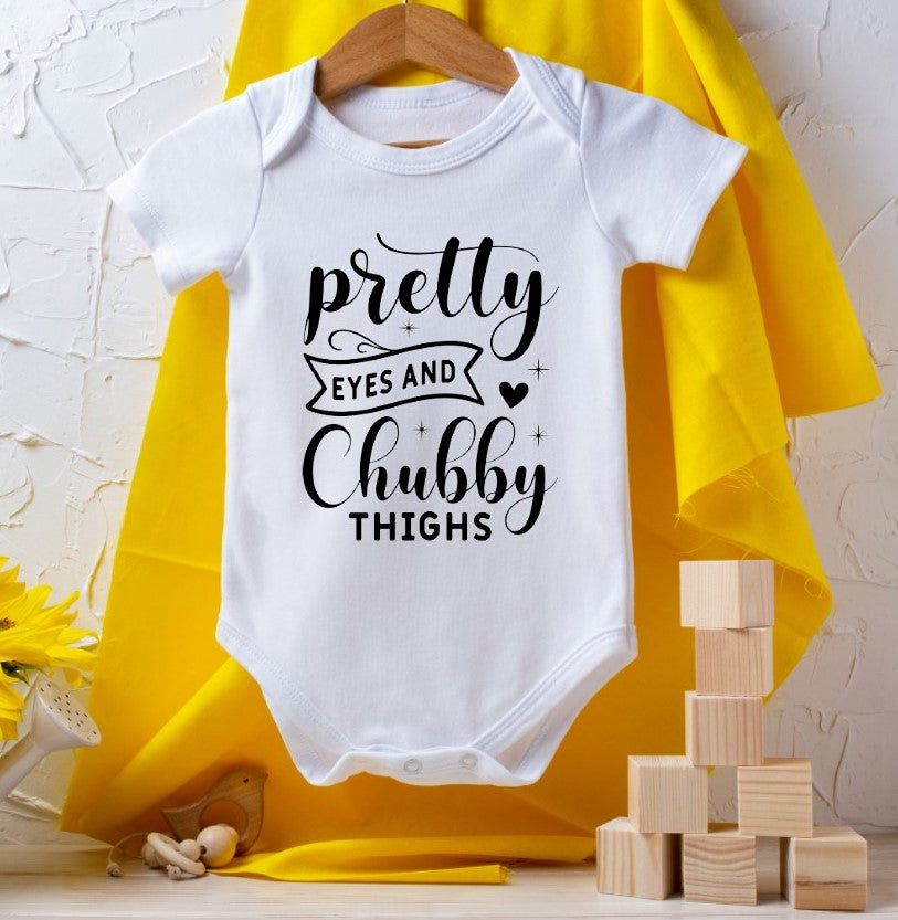 Pretty Eyes Infant Onesie