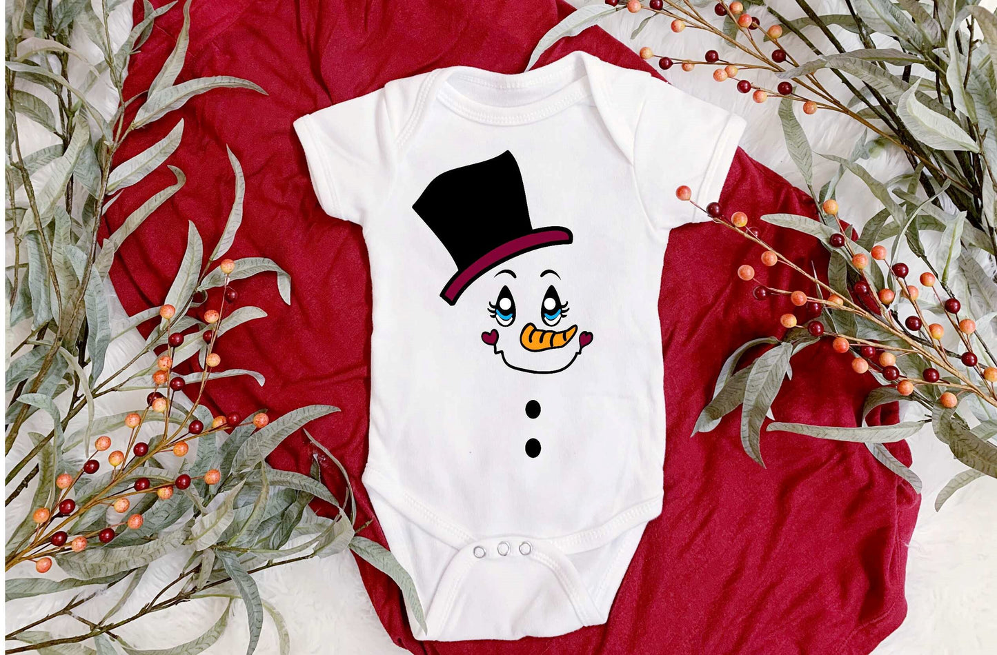 Snowman 2 Infant Onesie