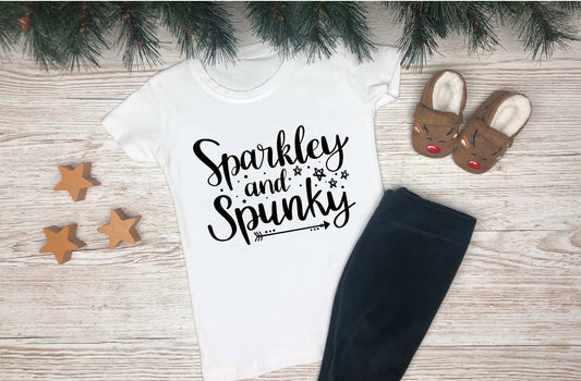 Sparkley and Spunky Short Sleeve T-shirt