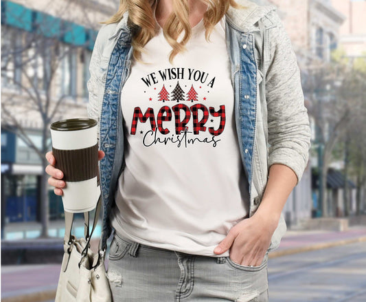 We Wish You A Merry Christmas T-shirt